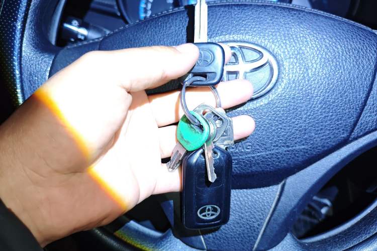Used Toyota YARiS L Zhi Xiang 2019 1.5E CVT Dynamic Edition China VI compliant Vehicle Key