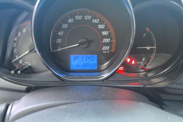 Used Toyota YARiS L Zhi Xiang 2020 1.5L CVT Leading Edition Odometer Close Up