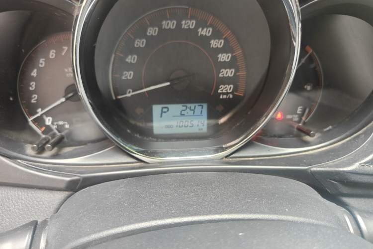Used Toyota YARiS L Zhi Xiang 2020 1.5L CVT Leading Edition Odometer Close Up