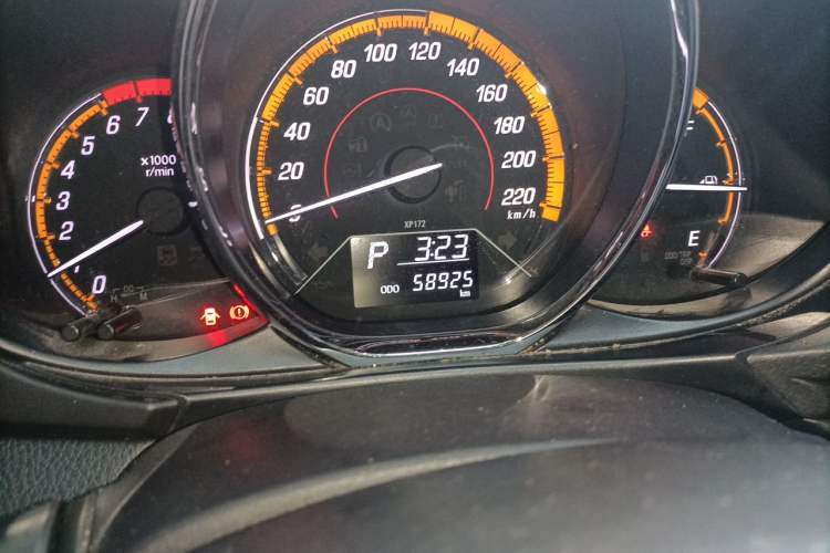 Used Toyota YARiS L Zhi Xiang 2022 1.5L CVT Leading PLUS Edition Odometer Close Up