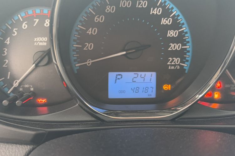 Used Toyota YARiS L Zhi Xuan 2019 1.5E CVT Dynamic Edition China VI compliant Odometer Close Up