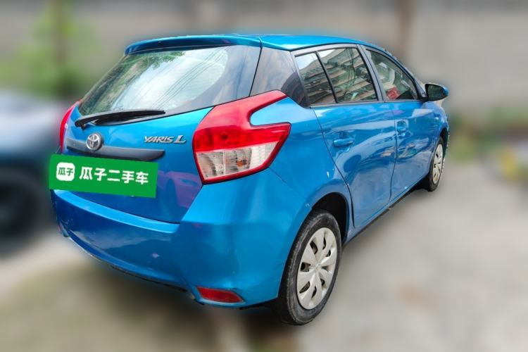 Used Toyota YARiS L Zhi Xuan 2014 1.3E Automatic Charm Edition Rear Right 45 Deg