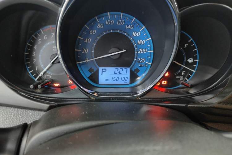 Used Toyota YARiS L Zhi Xuan 2014 1.5G Automatic Xuan Dong Edition Odometer Close Up