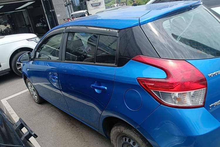 Used Toyota YARiS L Zhi Xuan 2014 1.3E Manual Charm Edition Rear Left 45 Deg