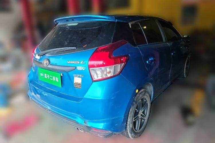 Used Toyota YARiS L Zhi Xuan 2014 1.3E Automatic Charm Edition Rear Right 45 Deg