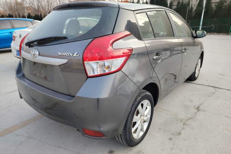 Used Toyota YARiS L Zhi Xuan 2014 1.5G Manual Xuan Dong Edition Rear Right 45 Deg