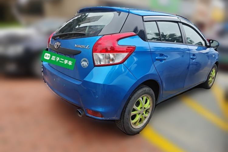 Used Toyota YARiS L Zhi Xuan 2014 1.3E Automatic Charm Edition Rear Right 45 Deg