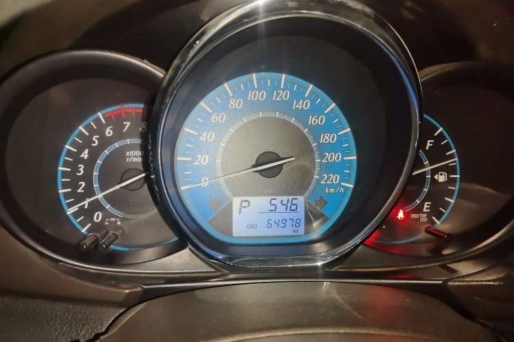 Used Toyota YARiS L Zhi Xuan 2014 1.3E Automatic Charm Edition Instrument Cluster