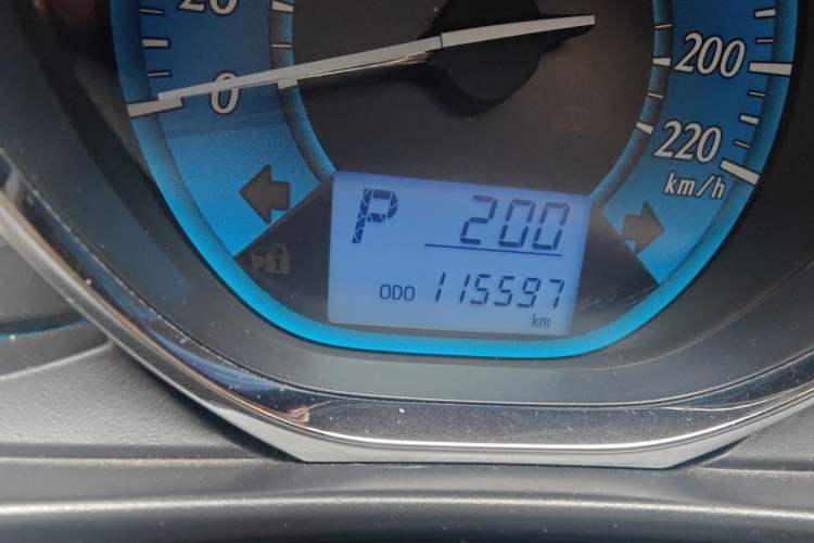 Used Toyota YARiS L Zhi Xuan 2014 1.5G Automatic Xuan Dong Edition Odometer Close Up
