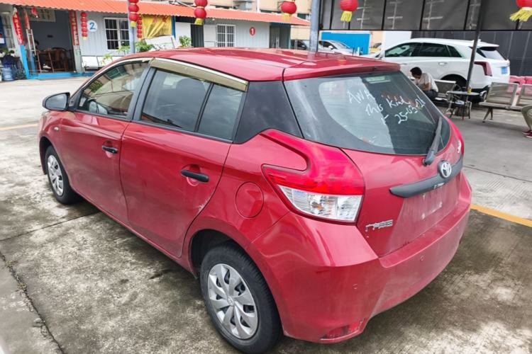 Used Toyota YARiS L Zhi Xuan 2014 1.3L Manual Dynamic Edition Rear Left 45 Deg