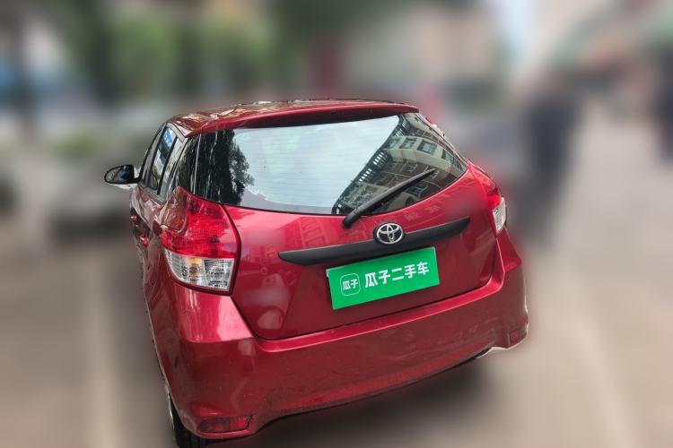 Used Toyota YARiS L Zhi Xuan 2014 1.3E Manual Charm Edition Rear Left 45 Deg