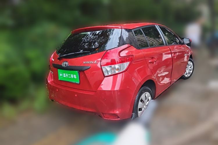 Used Toyota YARiS L Zhi Xuan 2014 1.3E Automatic Charm Edition Rear Right 45 Deg