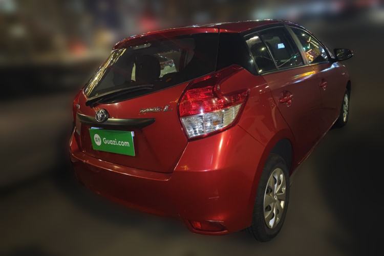 Used Toyota YARiS L Zhi Xuan 2014 1.3E Manual Charm Edition Rear Right 45 Deg
