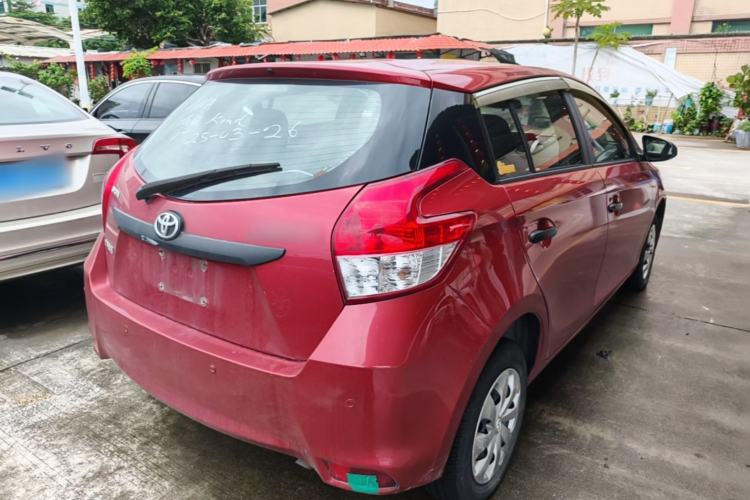 Used Toyota YARiS L Zhi Xuan 2014 1.3L Manual Dynamic Edition Rear Right 45 Deg