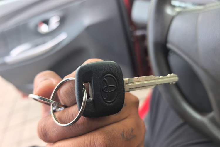 Used Toyota YARiS L Zhi Xuan 2014 1.3E Manual Charm Edition Vehicle Key