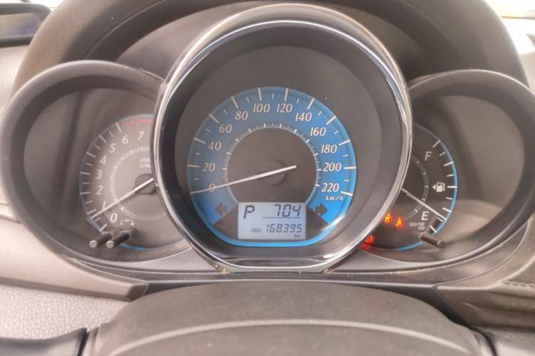 Used Toyota YARiS L Zhi Xuan 2014 1.5G Automatic Xuan Dong Edition Odometer Close Up