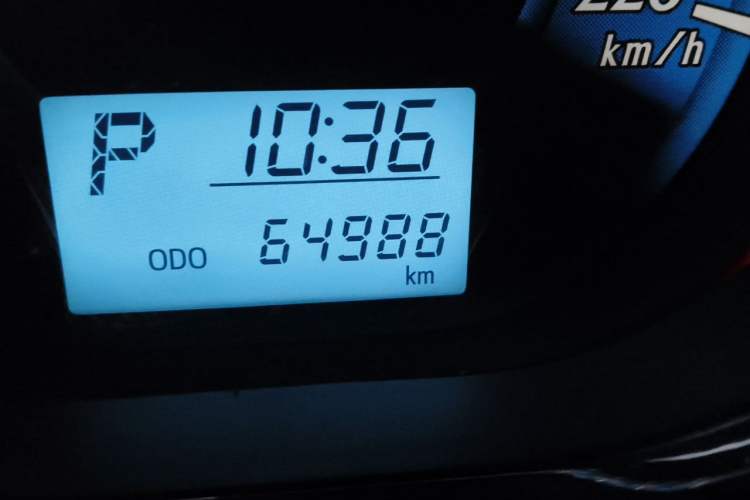 Used Toyota YARiS L Zhi Xuan 2014 1.5G Automatic Xuan Dong Edition Odometer Close Up
