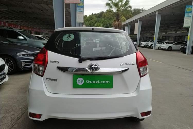Used Toyota YARiS L Zhi Xuan 2014 1.3E Manual Charm Edition Rear
