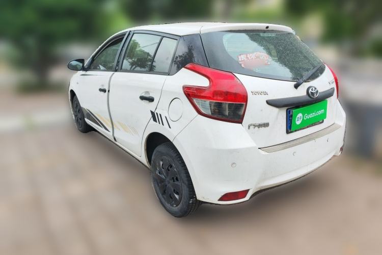 Used Toyota YARiS L Zhi Xuan 2014 1.3L Manual Dynamic Edition Rear Left 45 Deg