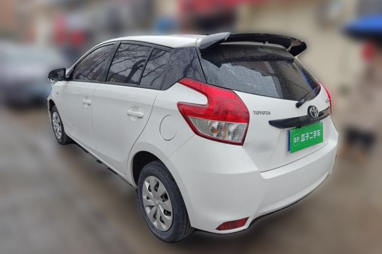 Used Toyota YARiS L Zhi Xuan 2014 1.3L Manual Dynamic Edition Rear Left 45 Deg