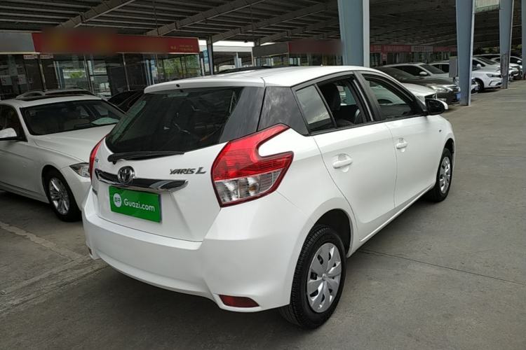 Used Toyota YARiS L Zhi Xuan 2014 1.3E Manual Charm Edition Rear Right 45 Deg