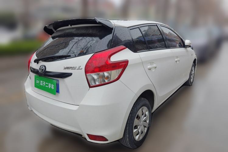 Used Toyota YARiS L Zhi Xuan 2014 1.3L Manual Dynamic Edition Rear Right 45 Deg