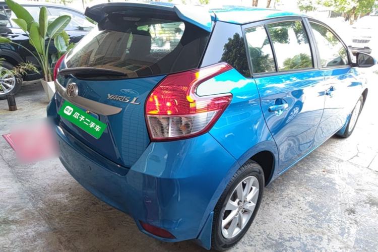 Used Toyota YARiS L Zhi Xuan 2015 1.5E Automatic Charm Edition Rear Right 45 Deg
