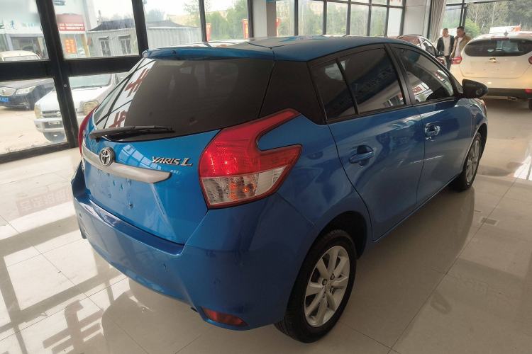 Used Toyota YARiS L Zhi Xuan 2015 1.5G Automatic Xuan Dong Sunroof Special Edition Rear Right 45 Deg