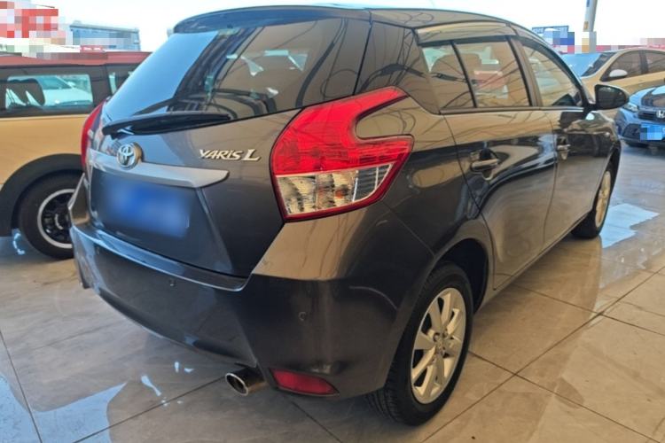 Used Toyota YARiS L Zhi Xuan 2015 1.5G Automatic Xuan Dong Sunroof Special Edition Rear Right 45 Deg