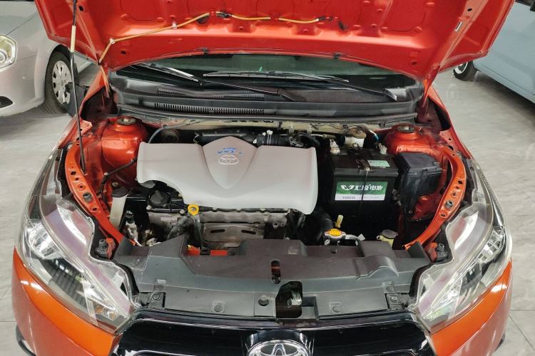 Used Toyota YARiS L Zhi Xuan 2015 1.5G Automatic Orange Limited Edition Engine Bay