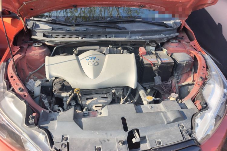 Used Toyota YARiS L Zhi Xuan 2015 1.5G Automatic Orange Limited Edition Engine Bay
