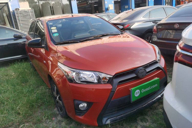 Used Toyota YARiS L Zhi Xuan 2015 1.5G Automatic Orange Limited Edition Exterior 2