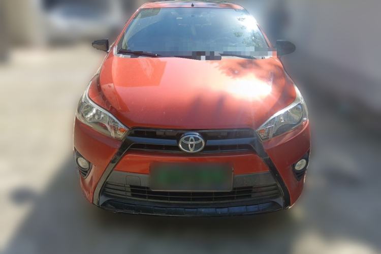 Used Toyota YARiS L Zhi Xuan 2015 1.5G Automatic Orange Limited Edition Front