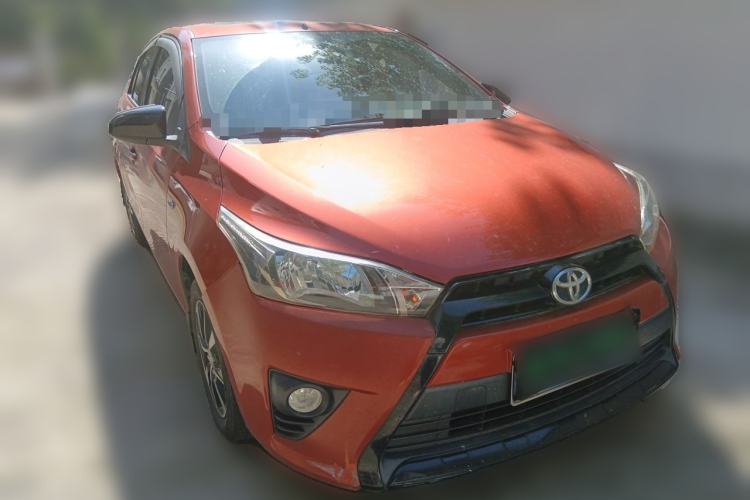 Used Toyota YARiS L Zhi Xuan 2015 1.5G Automatic Orange Limited Edition Front Right 45 Deg