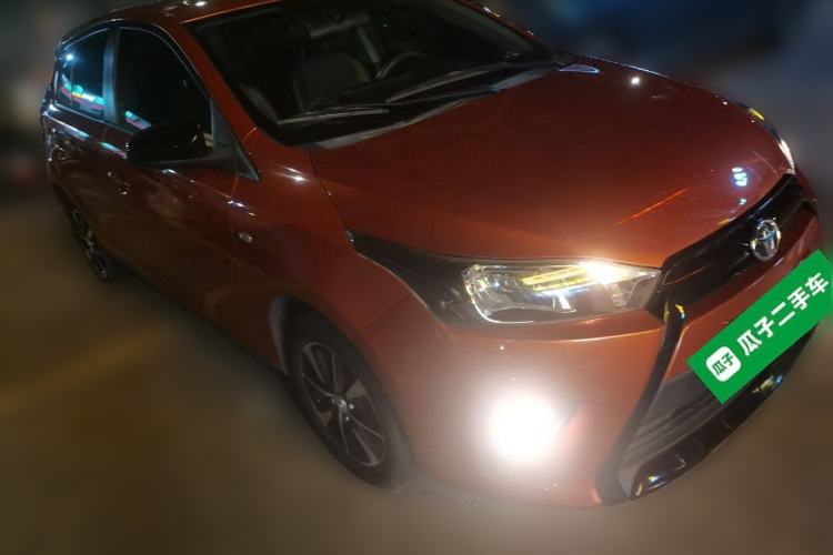 Used Toyota YARiS L Zhi Xuan 2015 1.5G Automatic Orange Limited Edition Front Right 45 Deg