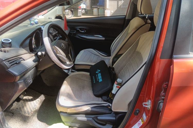 Used Toyota YARiS L Zhi Xuan 2015 1.5G Automatic Orange Limited Edition Left Front Seat