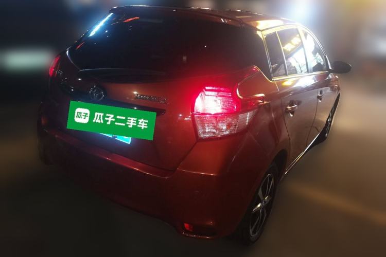 Used Toyota YARiS L Zhi Xuan 2015 1.5G Automatic Orange Limited Edition Rear Right 45 Deg