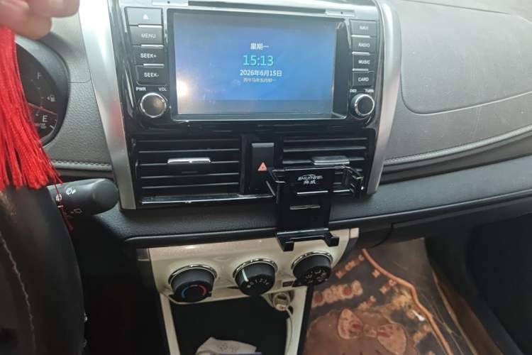 Used Toyota YARiS L Zhi Xuan 2015 1.5G Automatic Xuan Dong Sunroof Special Edition Audio And AC Panel