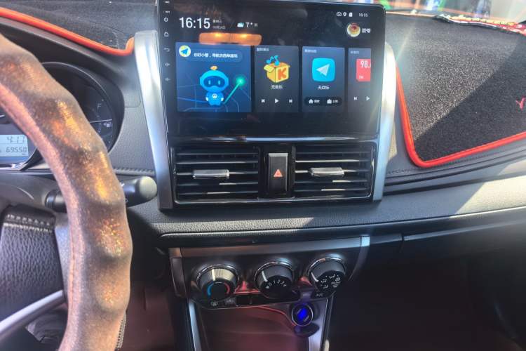 Used Toyota YARiS L Zhi Xuan 2015 1.5E Automatic Charm Edition Audio And AC Panel