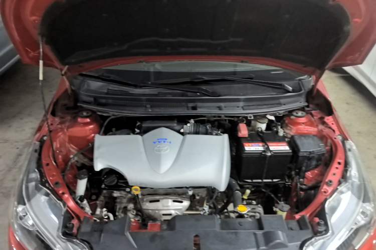 Used Toyota YARiS L Zhi Xuan 2015 1.5G Automatic Xuan Dong Sunroof Special Edition Engine Bay