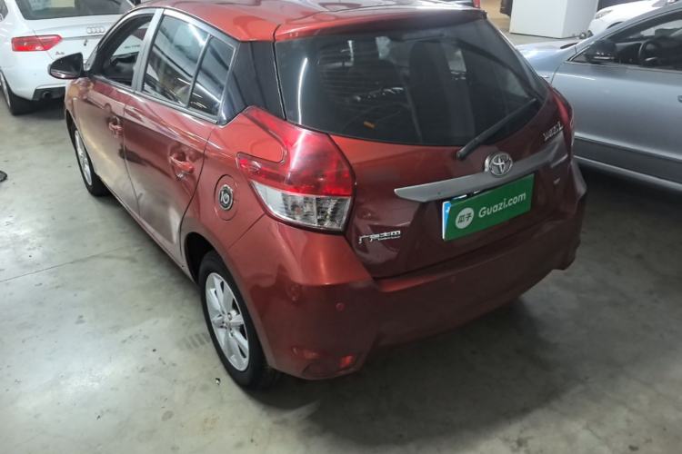 Used Toyota YARiS L Zhi Xuan 2015 1.5G Automatic Xuan Dong Sunroof Special Edition Rear Left 45 Deg