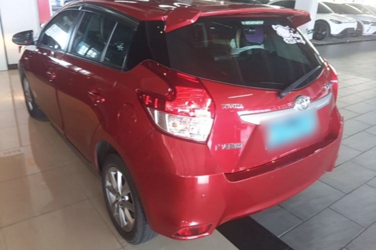 Used Toyota YARiS L Zhi Xuan 2015 1.5G Automatic Xuan Dong Sunroof Special Edition Rear Left 45 Deg