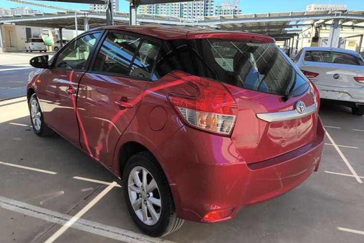Used Toyota YARiS L Zhi Xuan 2015 1.5G Automatic Xuan Dong Sunroof Special Edition Rear Left 45 Deg