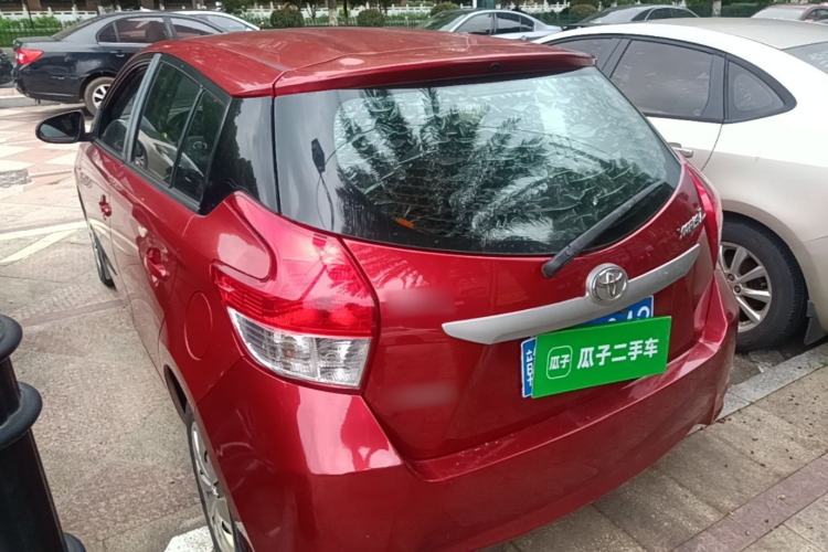 Used Toyota YARiS L Zhi Xuan 2015 1.5E Automatic Charm Edition Rear Left 45 Deg