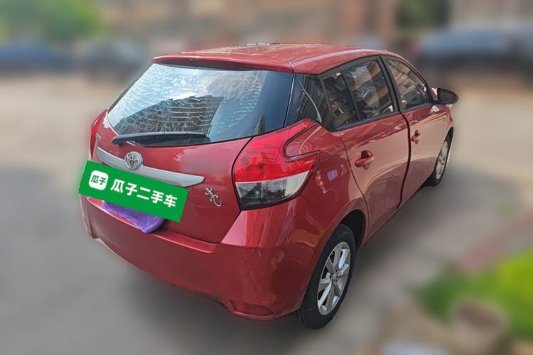 Used Toyota YARiS L Zhi Xuan 2015 1.5G Automatic Xuan Dong Sunroof Special Edition Rear Right 45 Deg