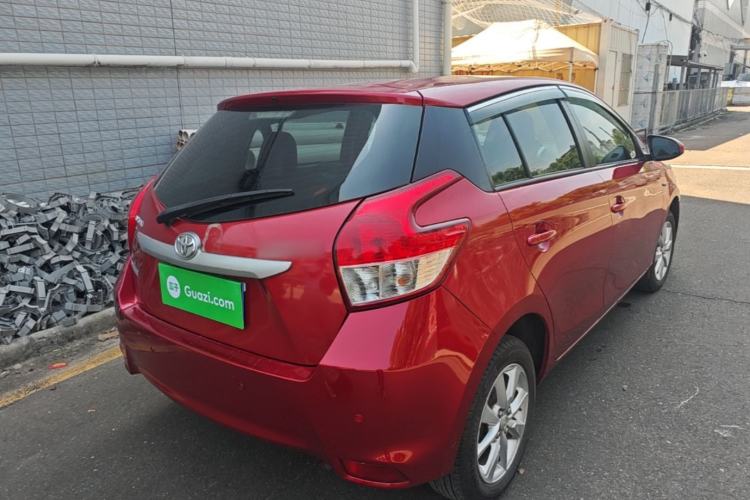 Used Toyota YARiS L Zhi Xuan 2015 1.5G Automatic Xuan Dong Sunroof Special Edition Rear Right 45 Deg