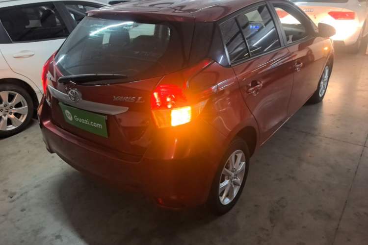 Used Toyota YARiS L Zhi Xuan 2015 1.5G Automatic Xuan Dong Sunroof Special Edition Rear Right 45 Deg