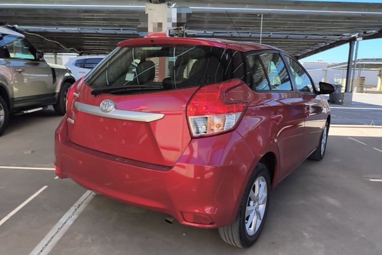 Used Toyota YARiS L Zhi Xuan 2015 1.5G Automatic Xuan Dong Sunroof Special Edition Rear Right 45 Deg