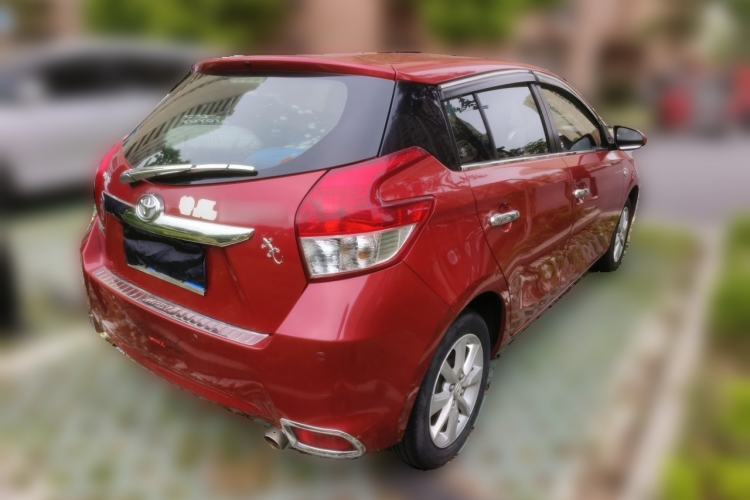 Used Toyota YARiS L Zhi Xuan 2015 1.5G Automatic Xuan Dong Sunroof Special Edition Rear Right 45 Deg