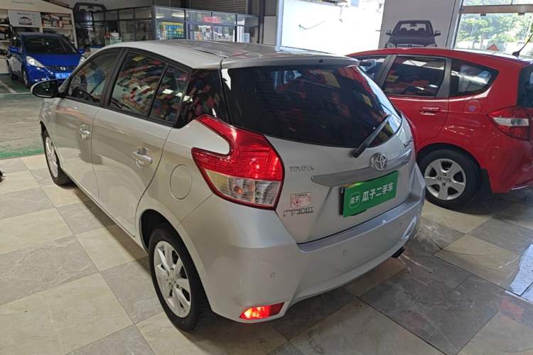 Used Toyota YARiS L Zhi Xuan 2015 1.5G Automatic Xuan Dong Sunroof Special Edition Rear Left 45 Deg